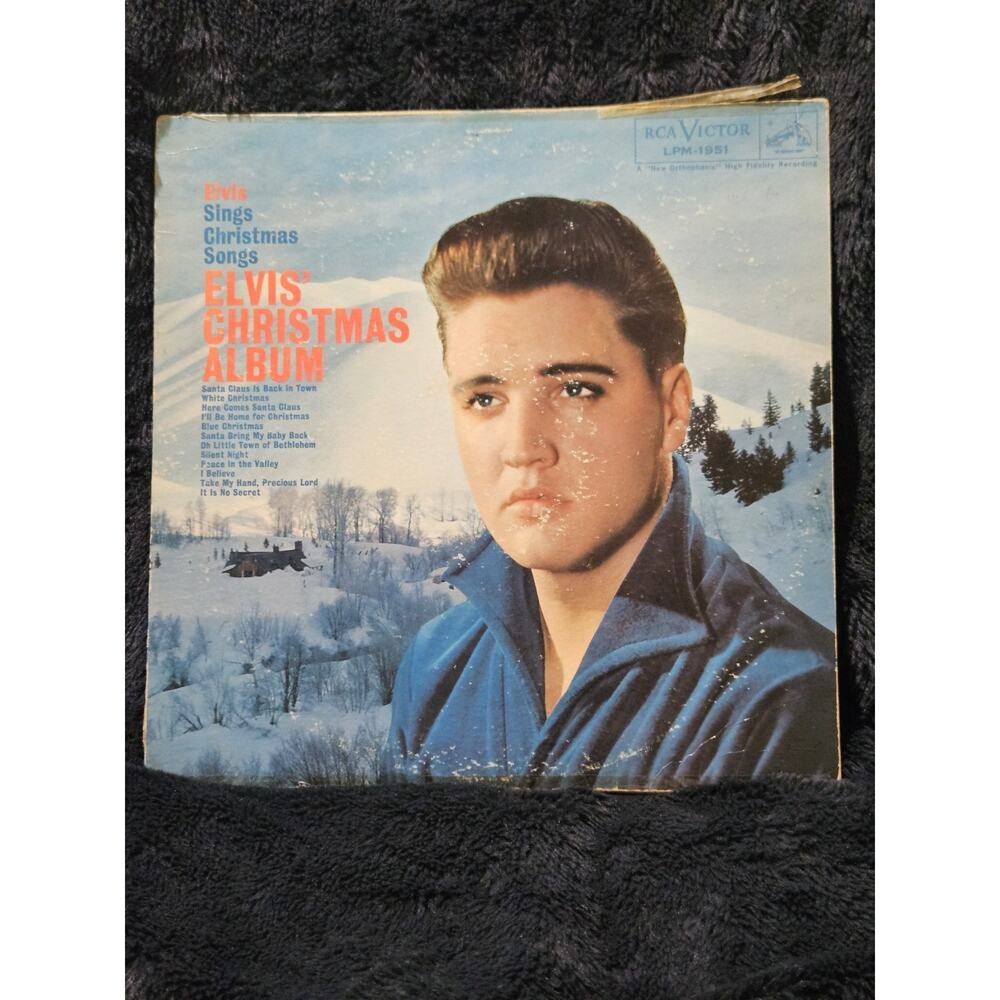 Elvis Christmas Album 1957 First Pressing. One Owner. Tested.